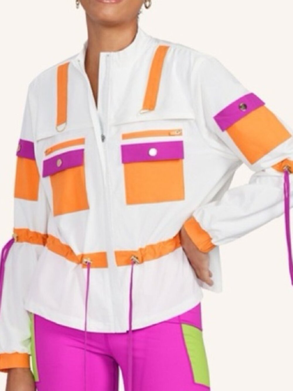 NWT Peloton x Brittany Allen Cargo Jacket - Medium
